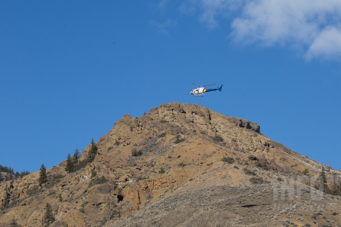 Injured Kamloops hiker rescued by helicopter and rope team