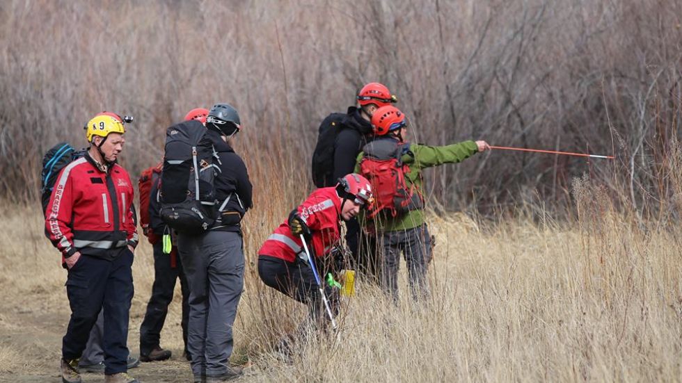 Kamloops Search and Rescue practice new search skills